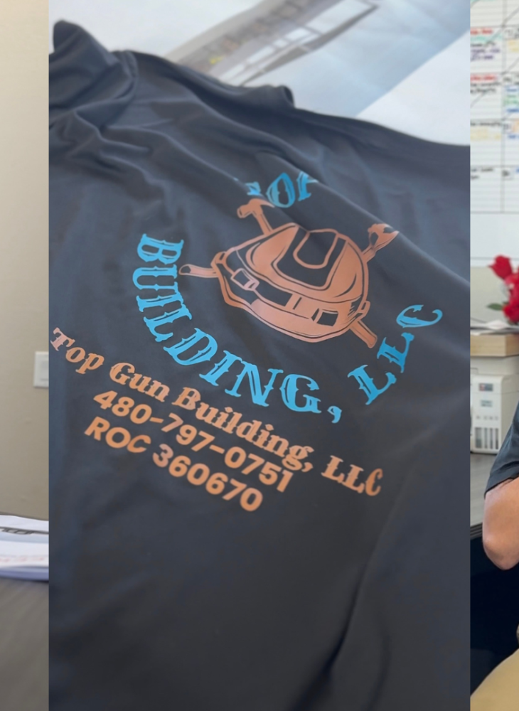 Josh Sinacola, owner of Top Gun Building LLC in Queen Creek, Arizona